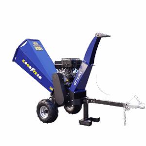 Chipeadora trituradora de ramas y troncos